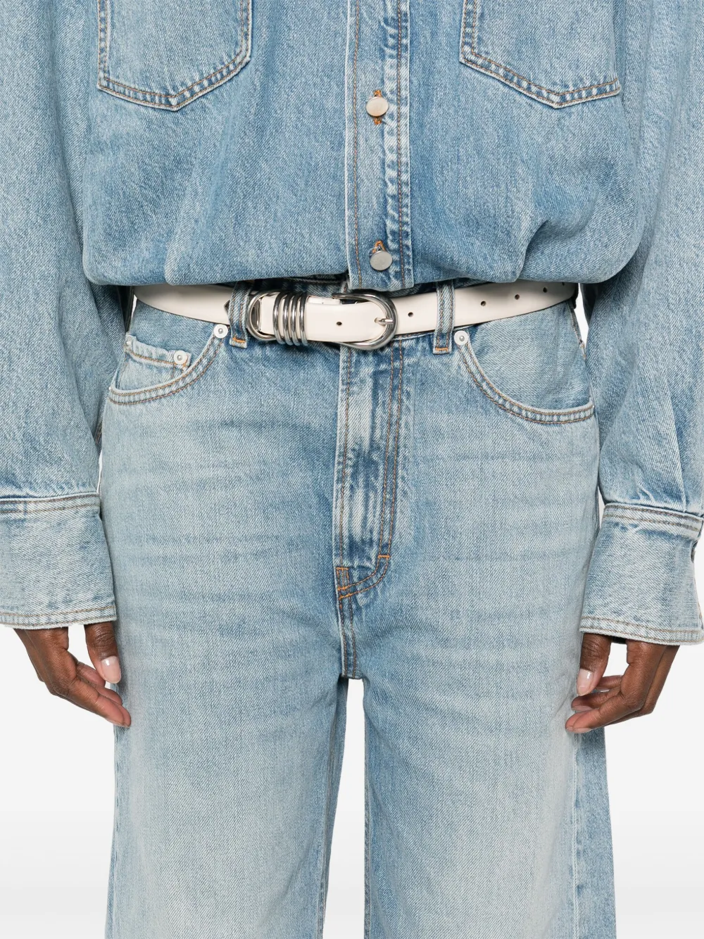 Shop Haikure Tilda Jumpsuit In Blue