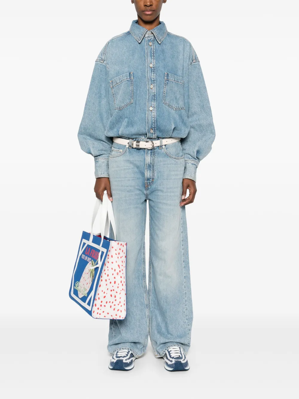 Haikure Tilda jumpsuit - Blauw