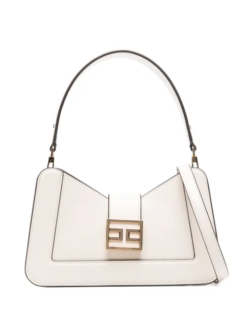 Elisabetta Franchi bolsa crossbody con placa del logo