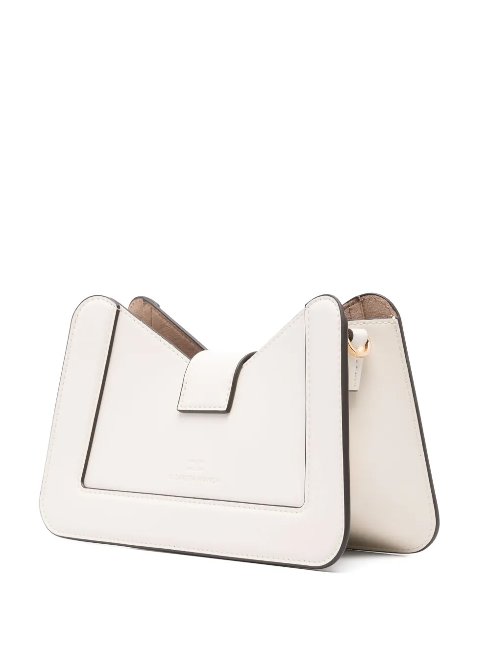 ELISABETTA FRANCHI LOGO-PLAQUE CROSSBODY BAG