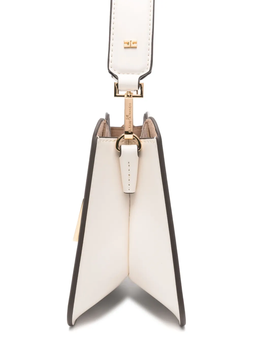 ELISABETTA FRANCHI LOGO-PLAQUE CROSSBODY BAG