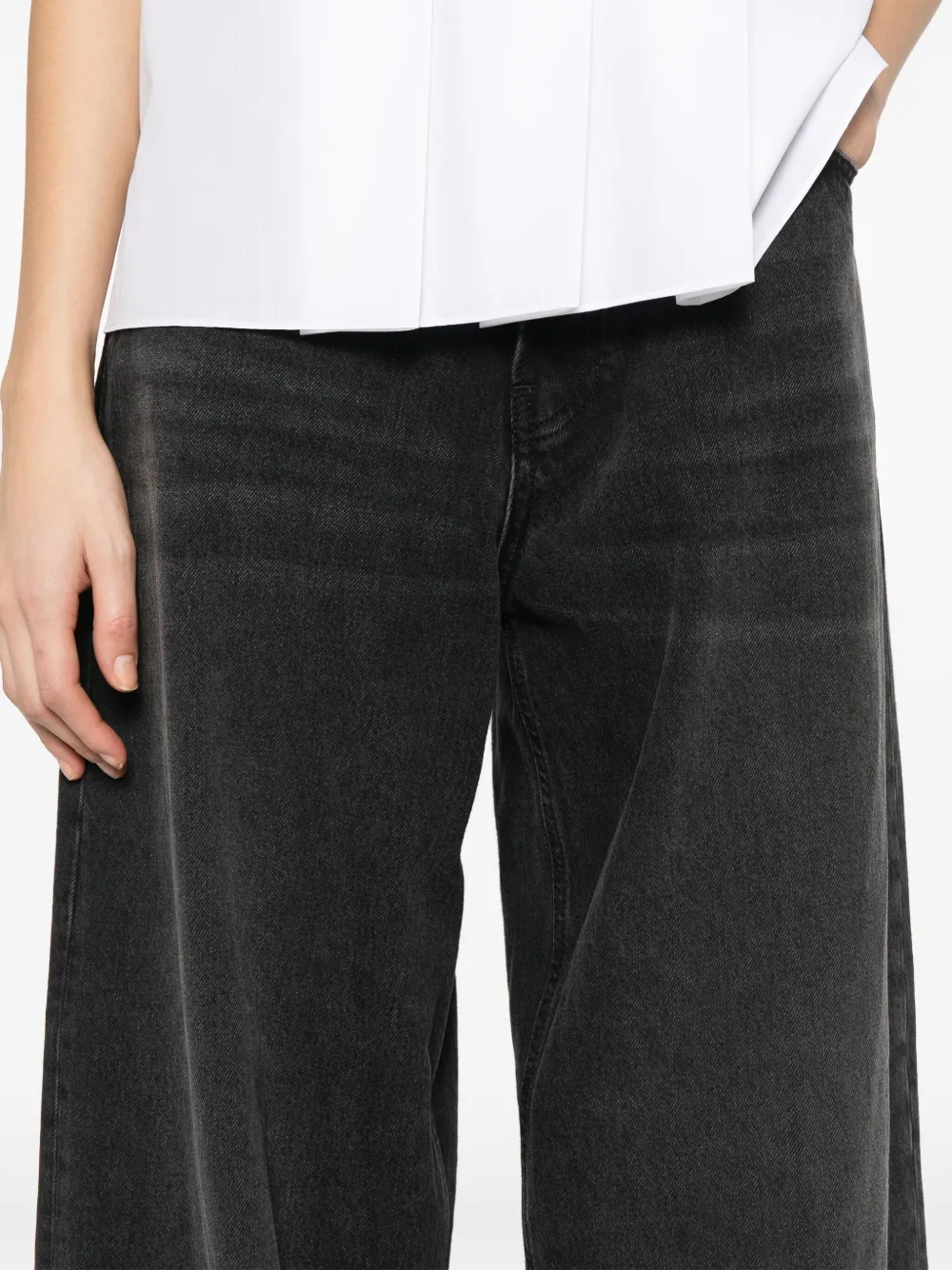 Haikure Bethany jeans Zwart