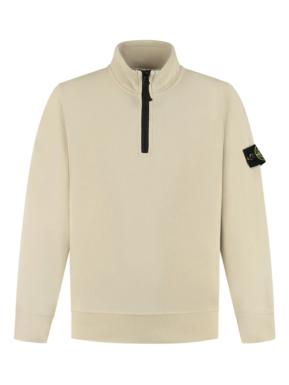 Stone Island Junior Camisa polo com patch Compass | Neutro | Image 1
