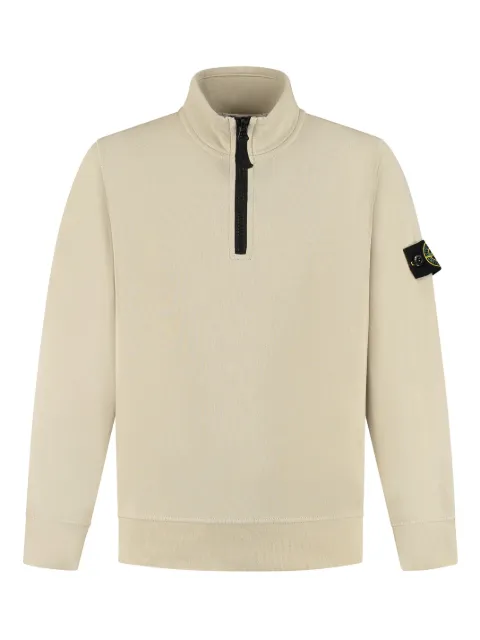 Stone Island Junior compass-badge polo shirt 