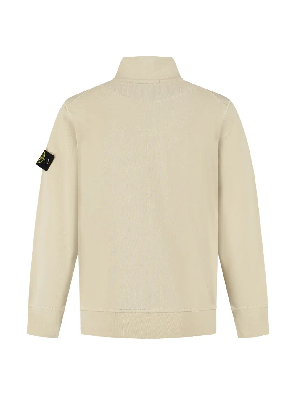 stoneislandjunior Stone Island Junior Poloshirt met Compass-logopatch - Beige