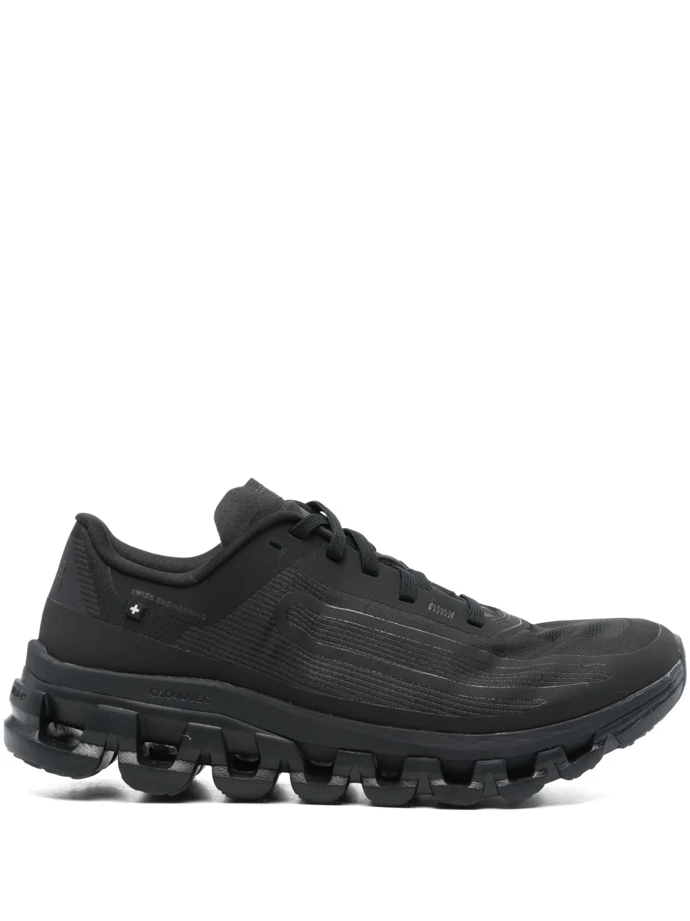 On Cloudflow 4 "ik Magnet Black" Sneakers In Black
