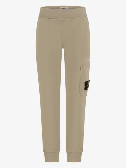 Stone Island Junior pants con motivo Compass