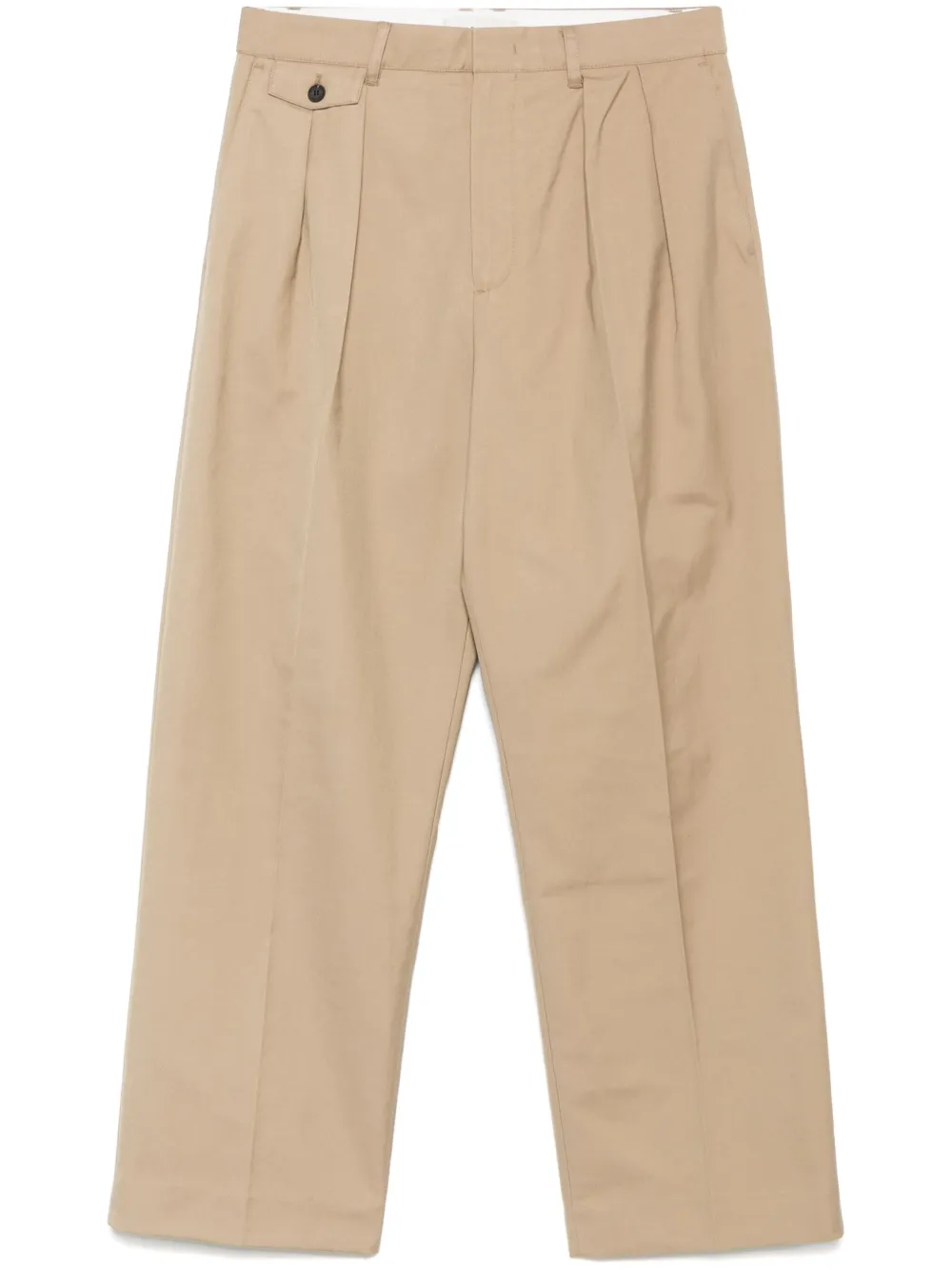 wide-leg chinos