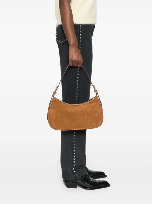STAUD Pine Shoulder Bag | Brown | FARFETCH
