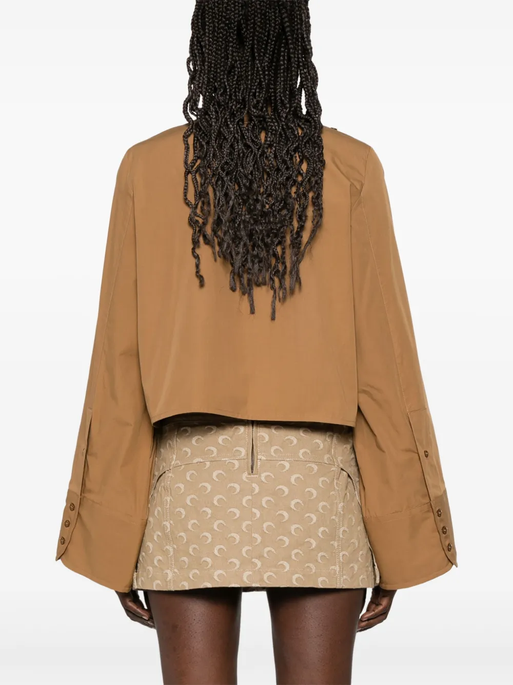 MM6 Maison Margiela Katoenen blouse Bruin