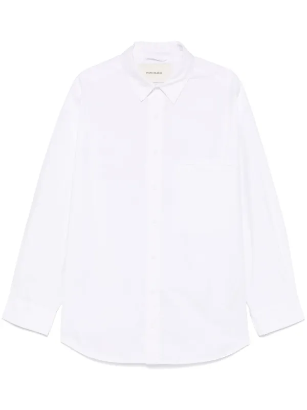 Tシャツ・カットソー ENTIRE STUDIOS White Poplin Giant Oversize Shirt 28012978_57653352_600.jpg