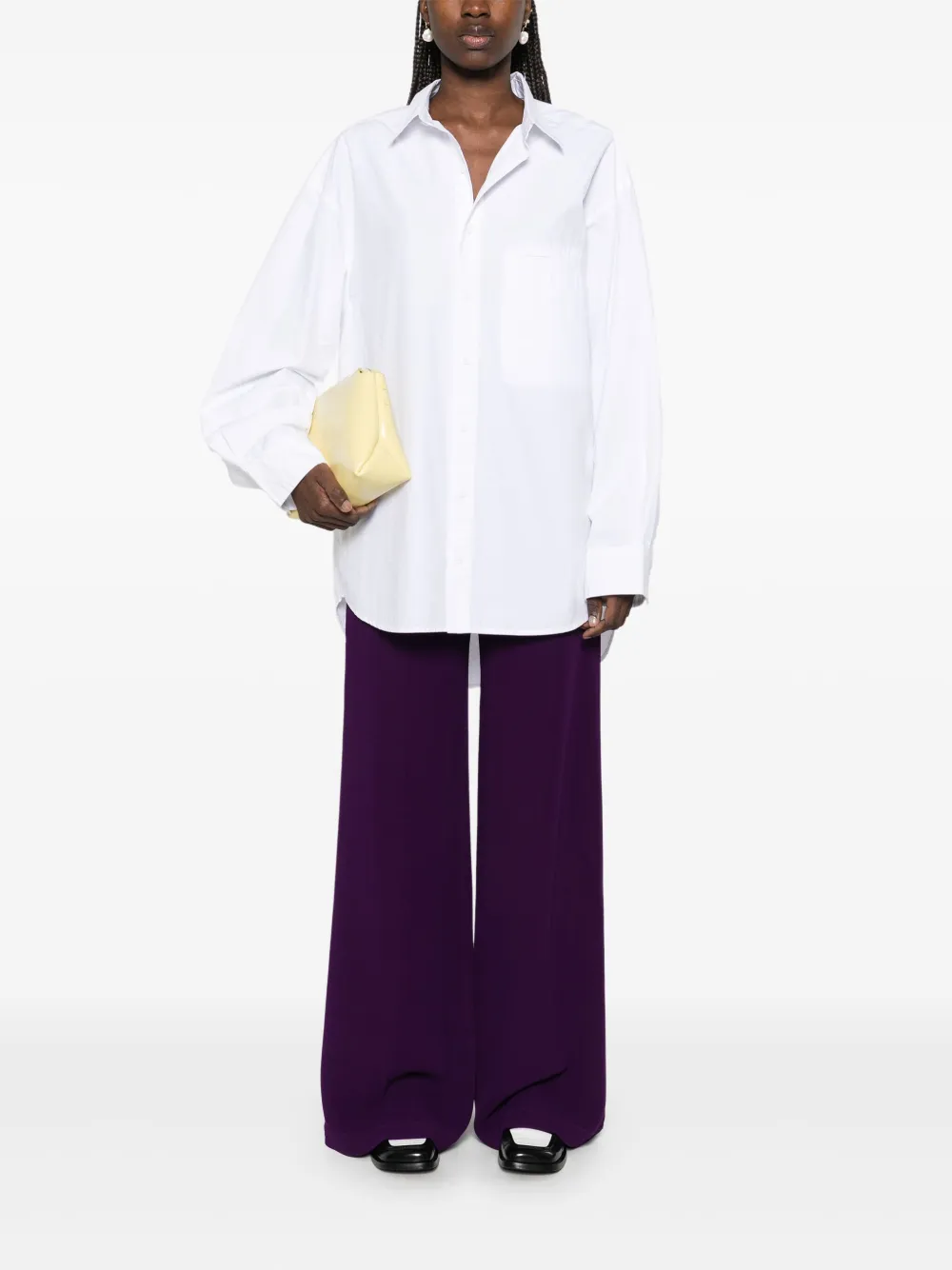 Shop Entire Studios Giant Shirt In White