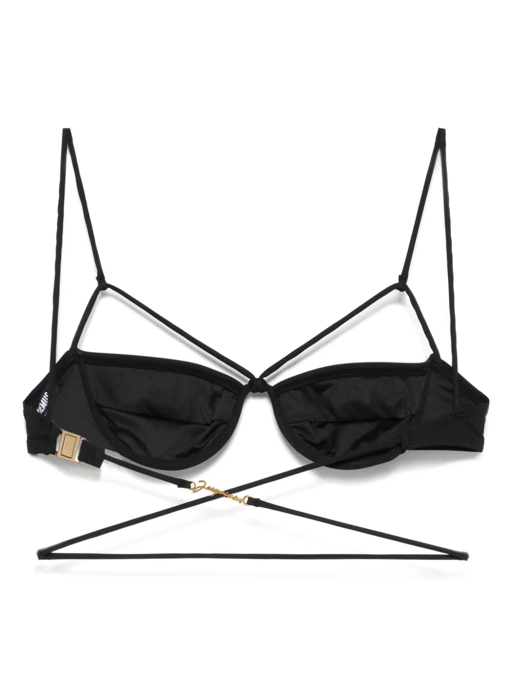 Jacquemus Le Haut De Maillot bikinitop - Zwart