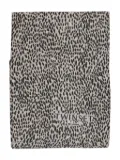 TWINSET animal-print scarf - Black