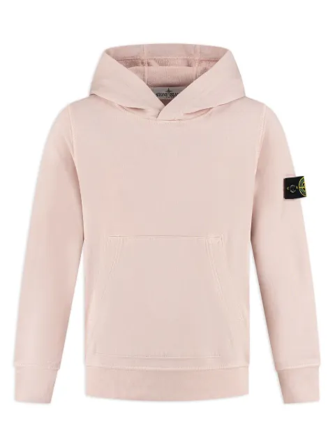 Stone Island Junior hoodie con distintivo Compass
