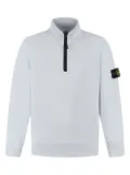 Stone Island Junior compass-badge polo shirt - Blue
