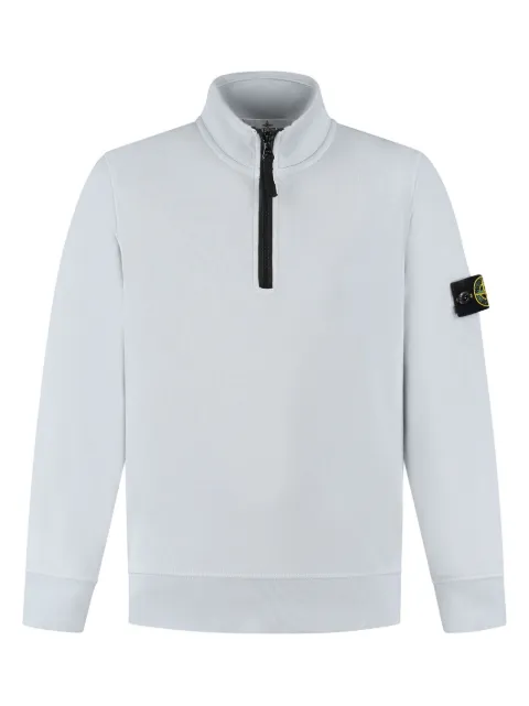 Stone Island Junior Camisa polo com patch Compass