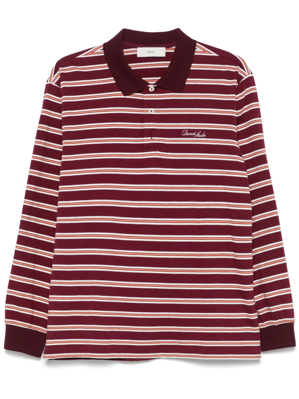 striped polo shirt