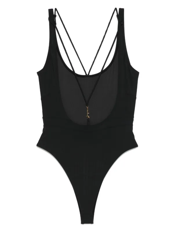 ワンピース JACQUEMUS Le Maillot Signature One Piece in Arty Leaf Orange