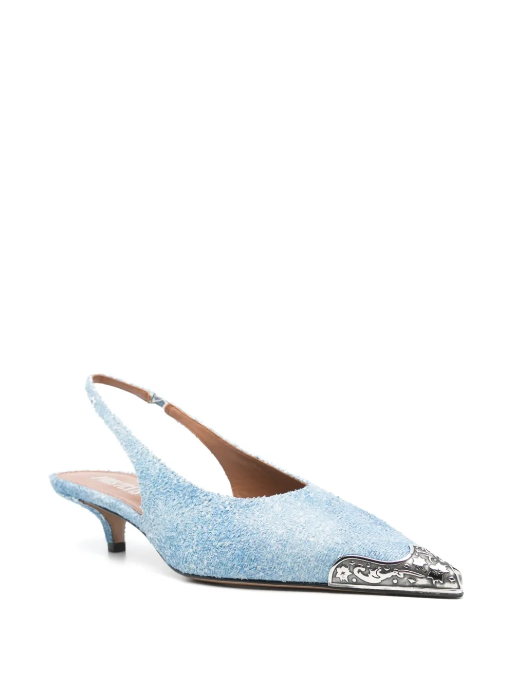 Paris Texas 35mm Jessica pumps Blue