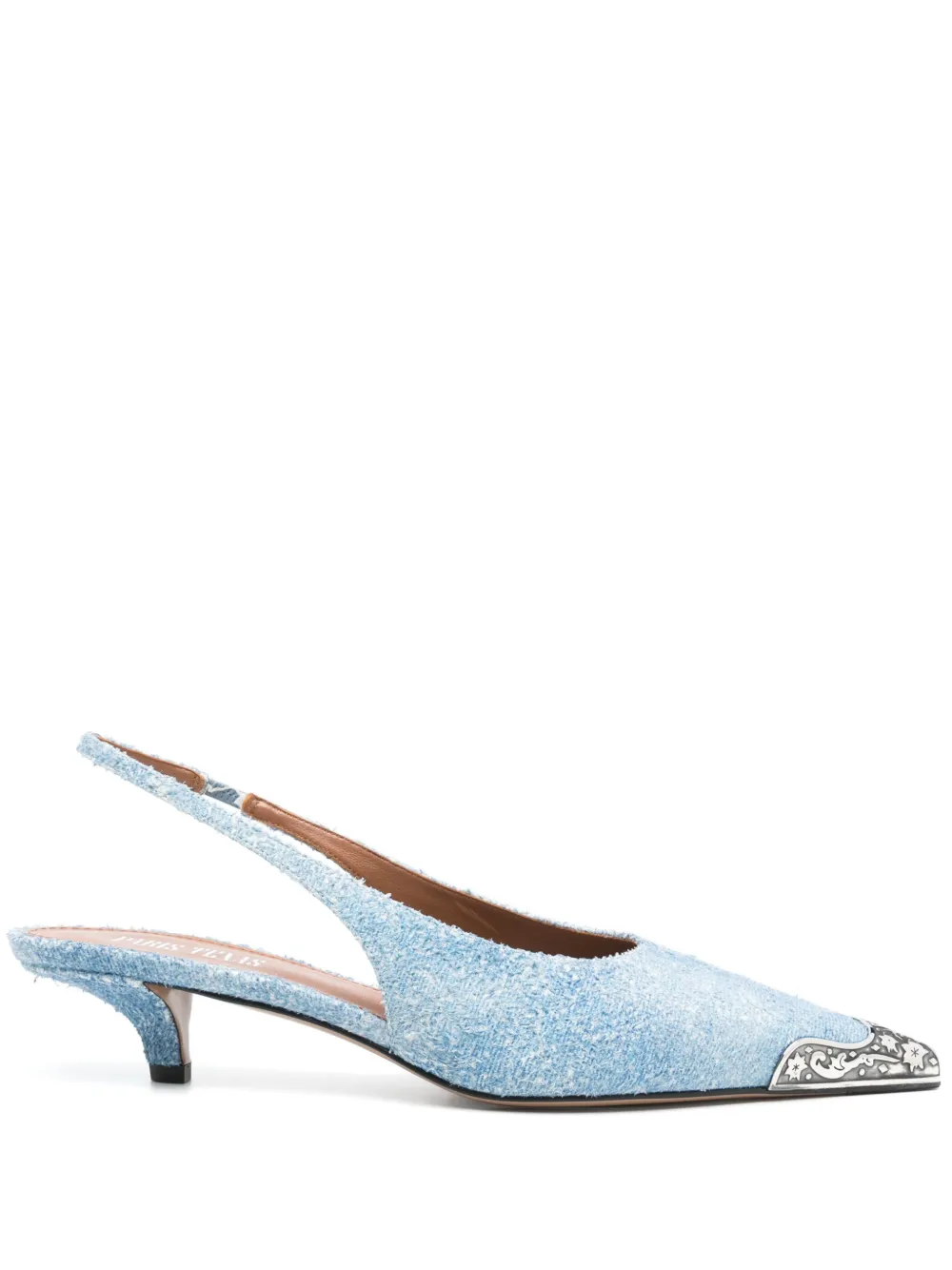 Paris Texas 35mm Jessica pumps Blue