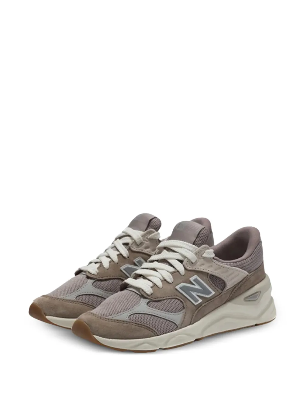 New Balance X-90 lace-up sneakers Grijs