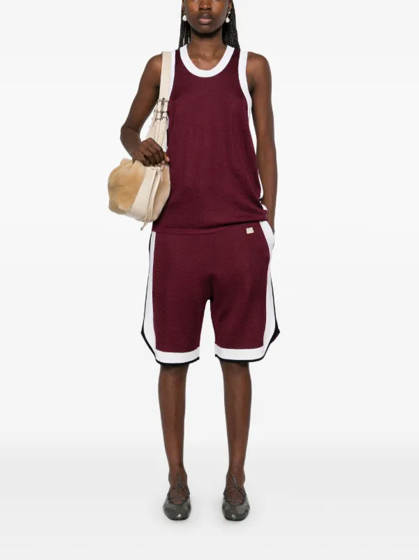 Wales Bonner Rio ショートパンツ | レッド | FARFETCH JP
