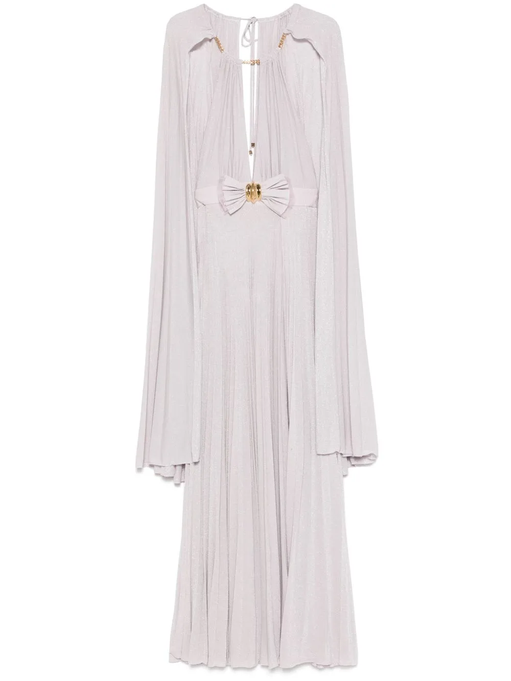 lurex maxi dress