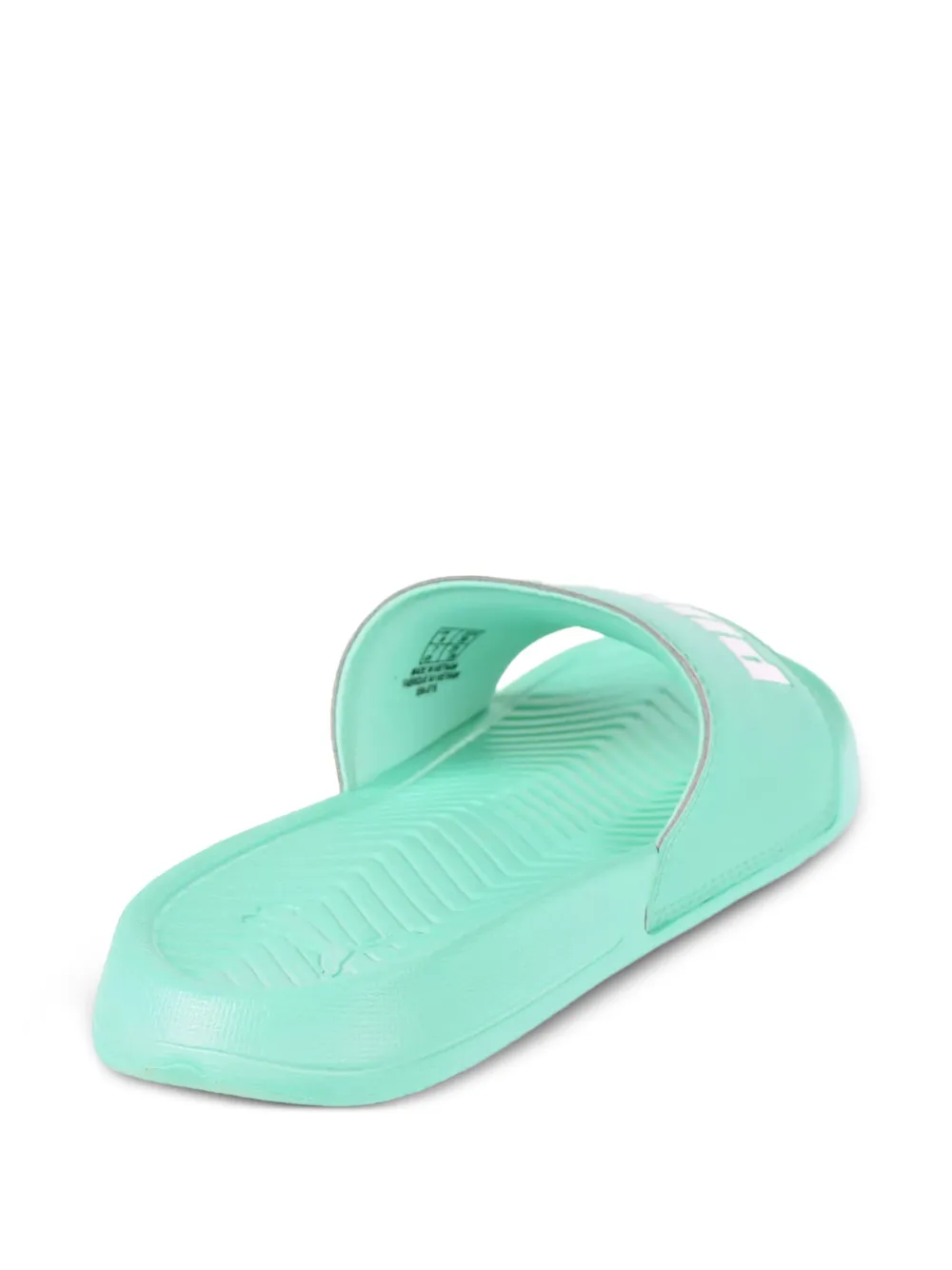 PUMA Popcat "Biscay Green" slides