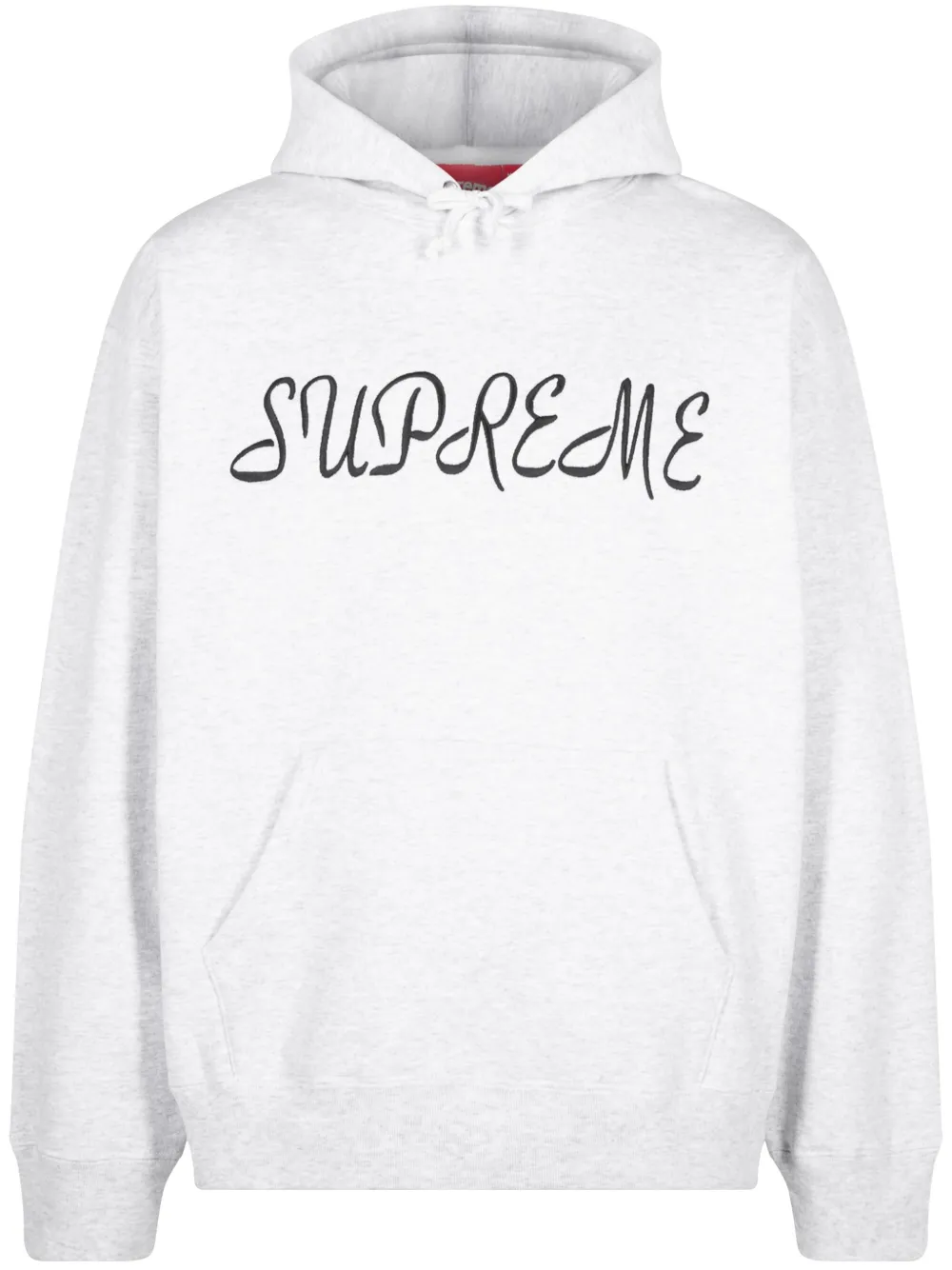 Supreme Script hoodie Grijs