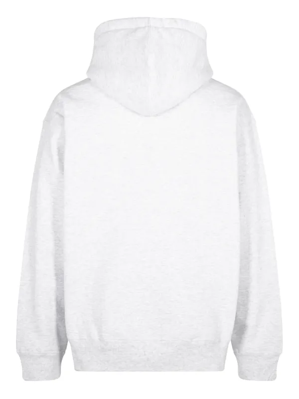 Supreme Script Hoodie | Grey | FARFETCH