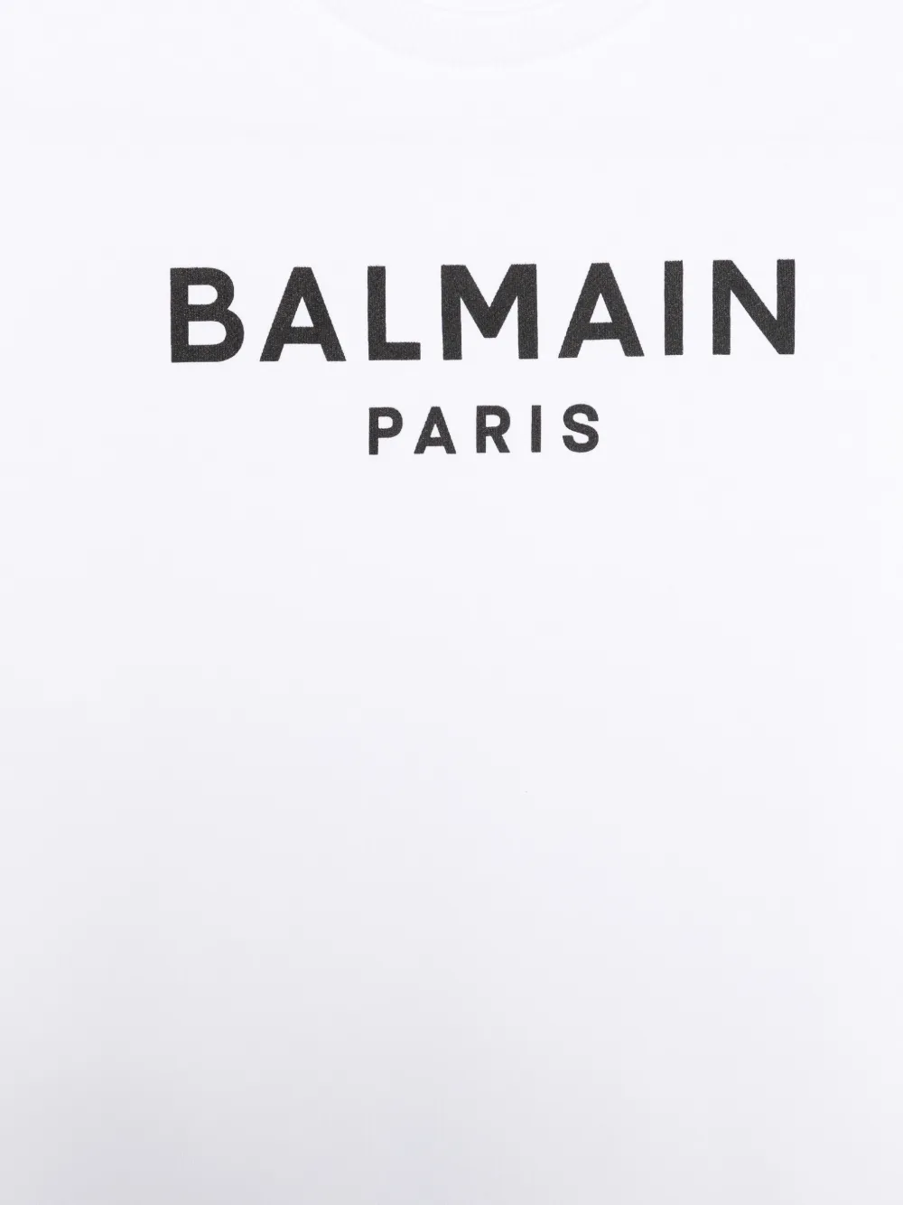 BALMAIN LOGO-PRINT SWEATSHIRT