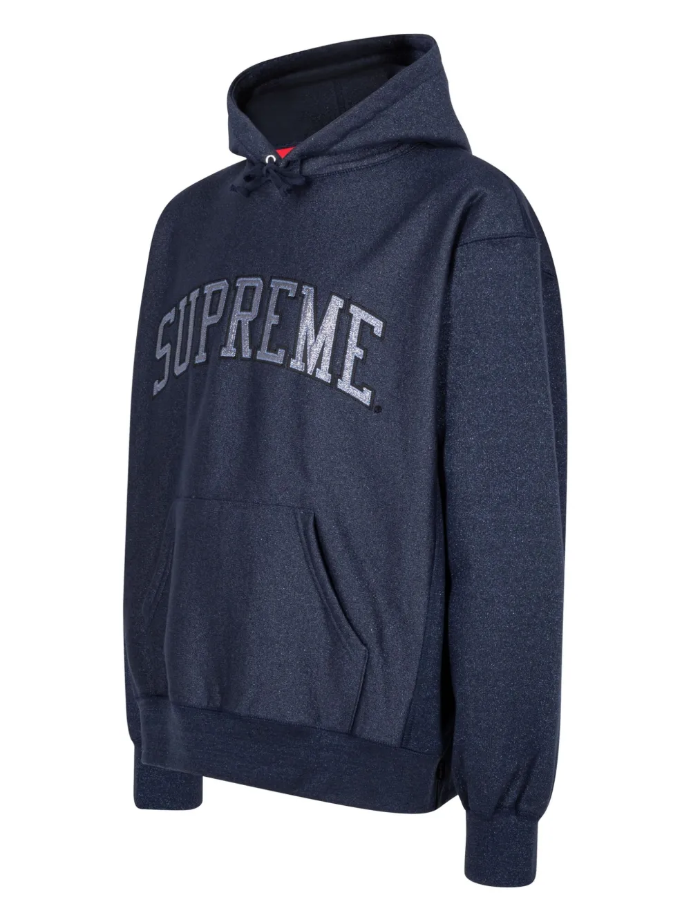 Supreme Metallic Arc "Navy" hoodie Blauw