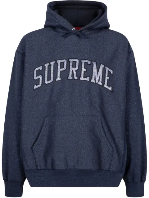 Supreme Metallic Arc "Navy" hoodie