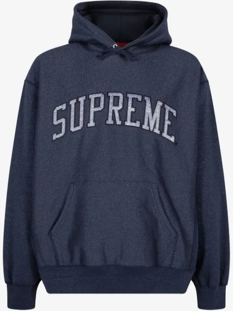 Supreme Metallic Arc "Navy" hoodie