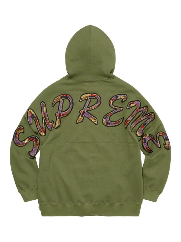 Supreme ビーズ パーカー | グリーン | FARFETCH JP
