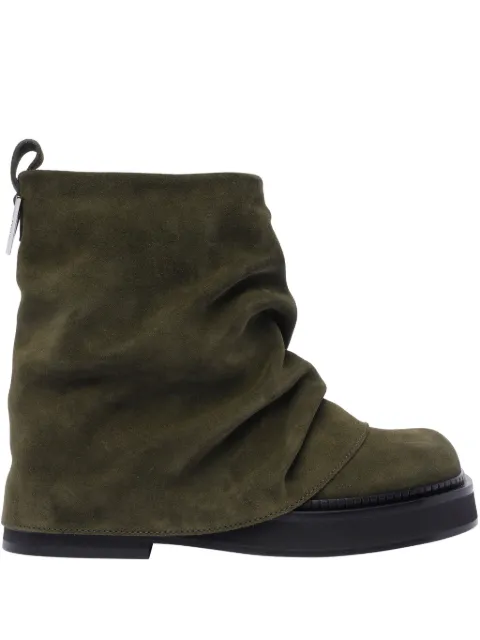 The Attico botines con placa del logo