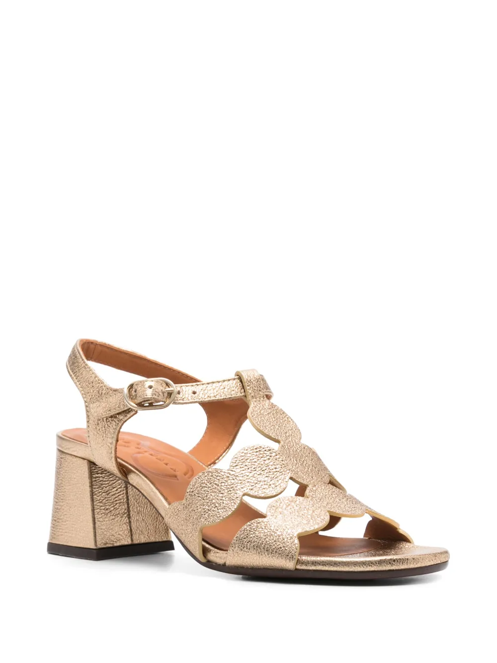 Chie Mihara 60mm Laiza sandals Gold