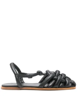 HEREU CABERSA/カベルサレザーサンダルブラックサイズ38 Hereu Cabersa サンダル | ブラック | FARFETCH JP