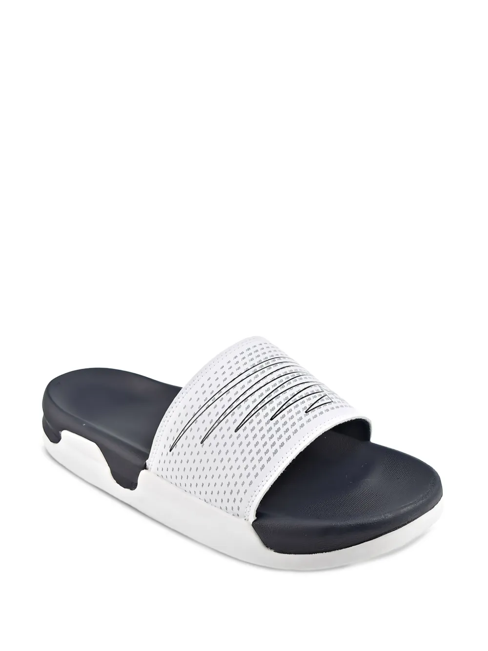 New Balance Zare Comfort "White-Black" slides