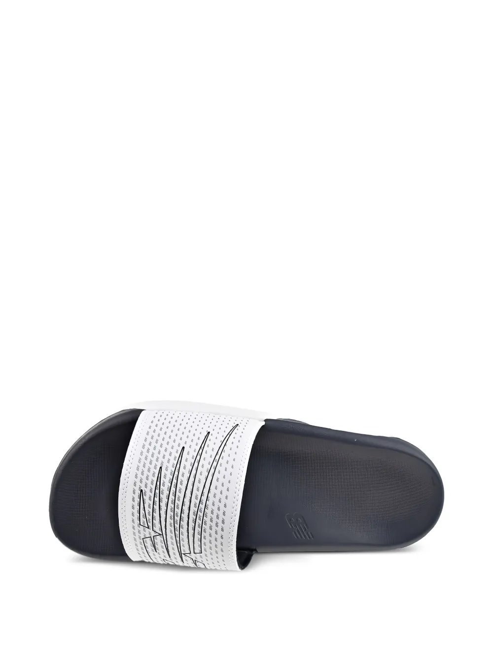 New Balance Zare Comfort "White-Black" slides
