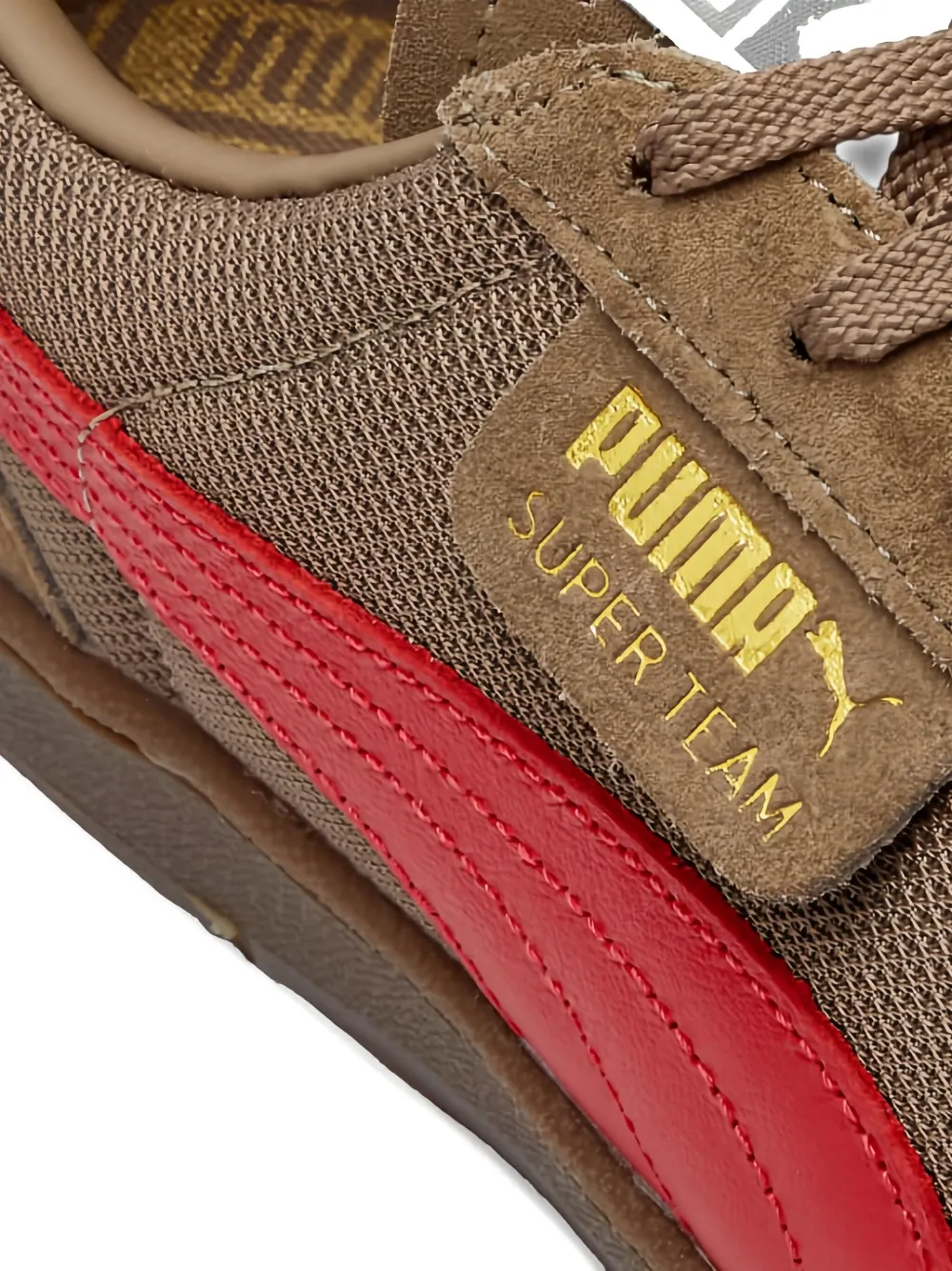 PUMA Super Team suède sneakers Bruin