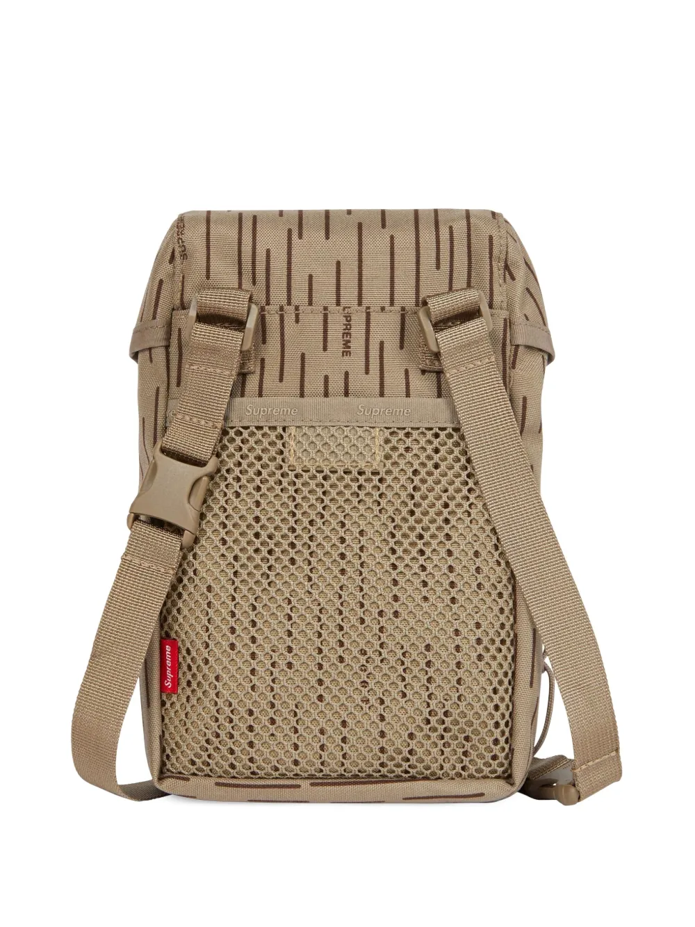 Supreme Cameratas met logopatch - Beige