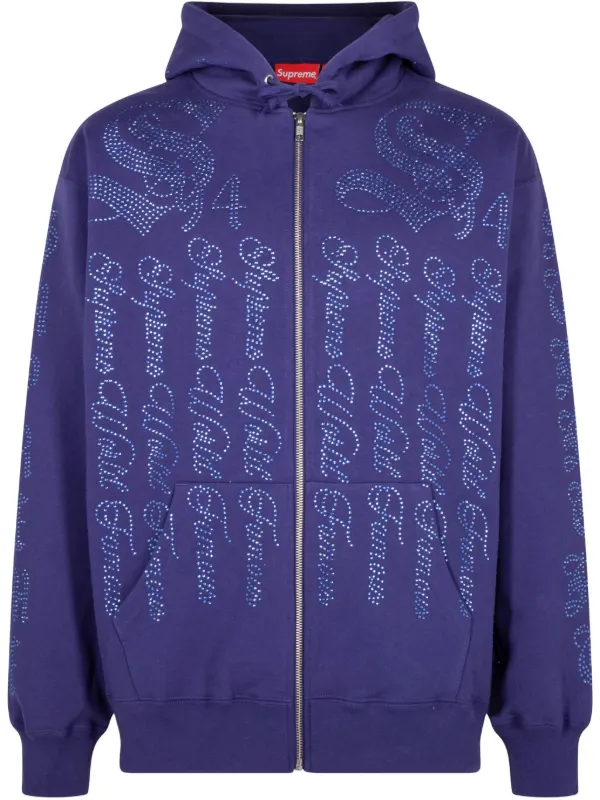 Supreme SS 22 ジップアップ パーカー | ブルー | FARFETCH JP