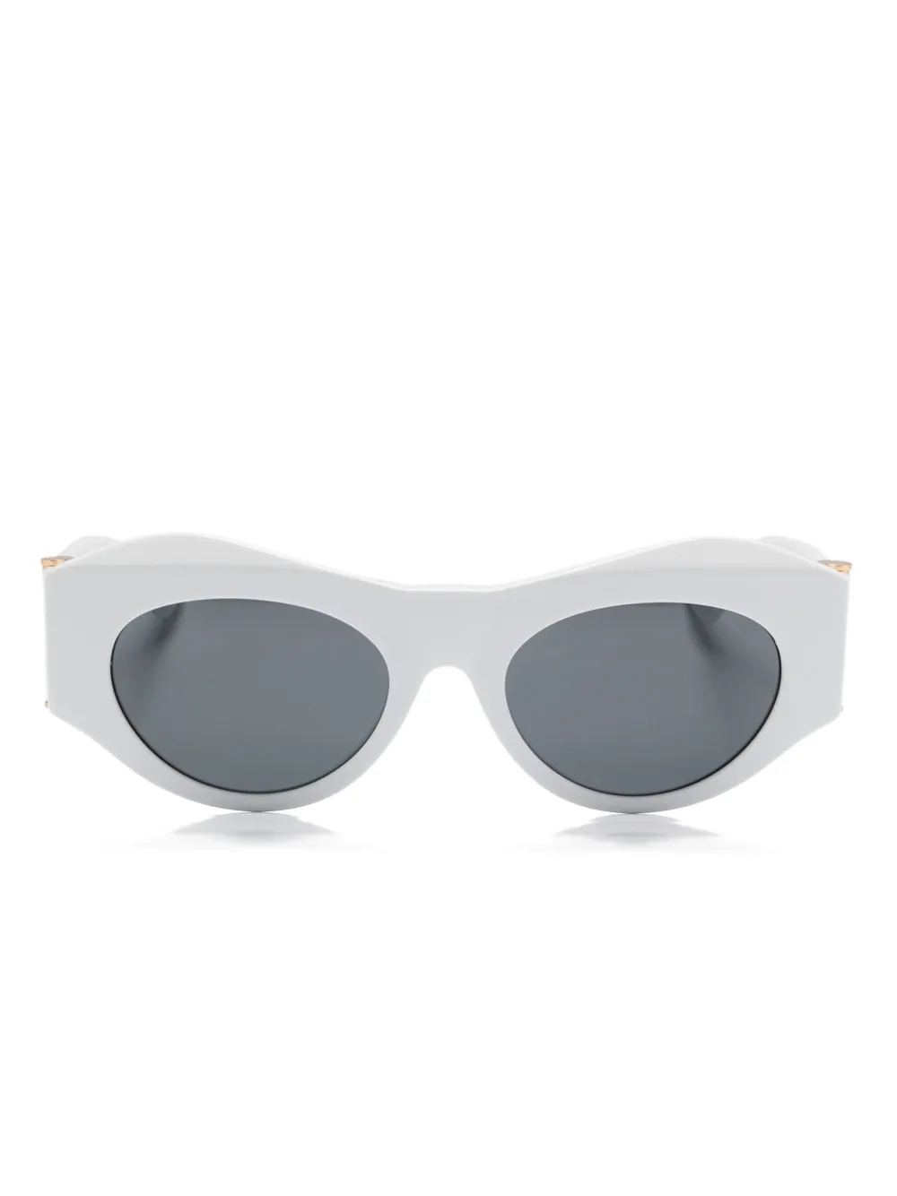 Versace Eyewear Zonnebril met cat-eye montuur Wit