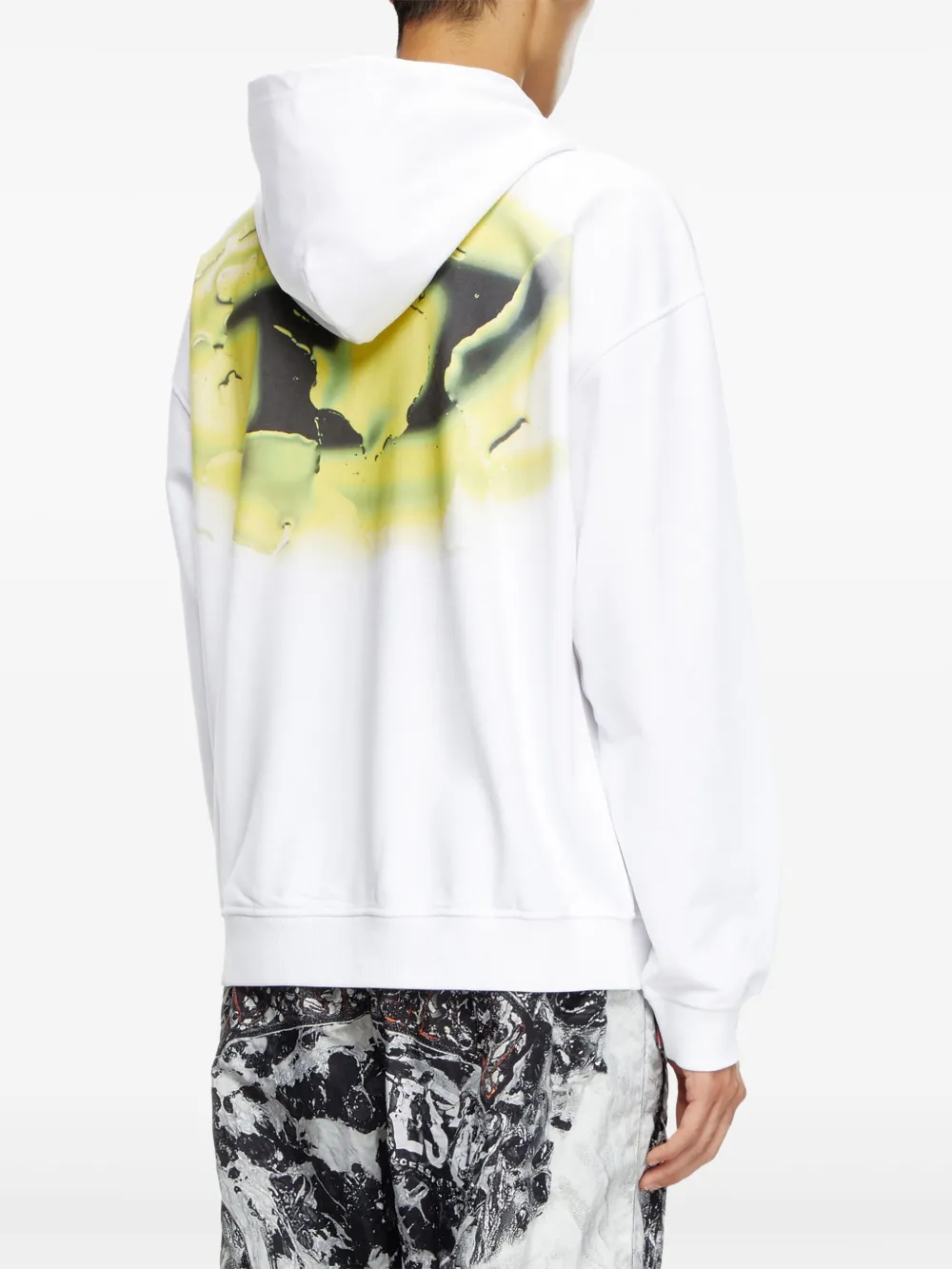 Diesel S-BOXT-HOOD-K3 hoodie Wit