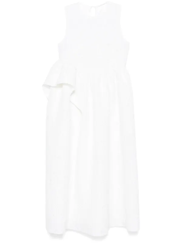 Cecilie Bahnsen Ditte ドレス | ホワイト | FARFETCH JP
