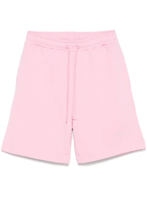 Garment workshop  embroidered-logo shorts 