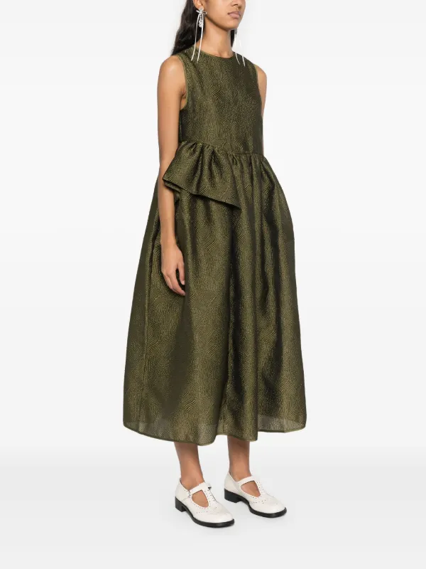 Cecilie Bahnsen Ditte ドレス | グリーン | FARFETCH JP Cecilie Bahnsen Ditte ドレス | グリーン | FARFETCH JP
