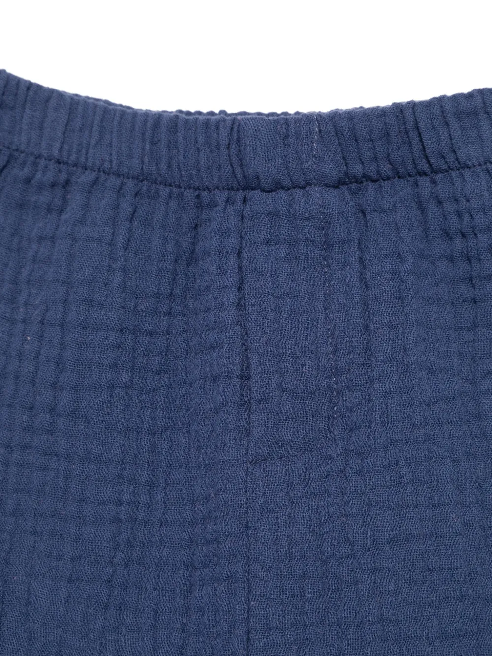 TEDDY & MINOU T-shirt en shorts met textuur Blauw